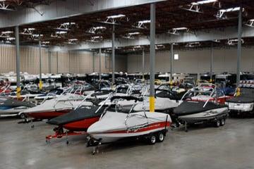 Indoor Boat storage