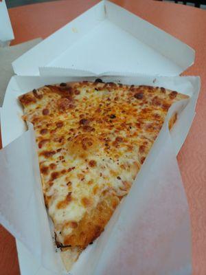 Plain cheese pizza