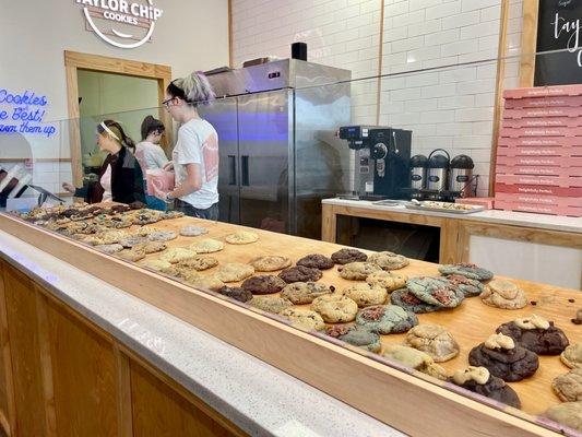 Fresh Cookie display