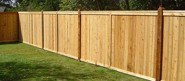 Residential fence in Wichita, KS