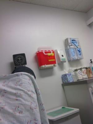 Trapped in this room with my gown on