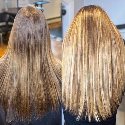 Freshen up balayage from Covid hair