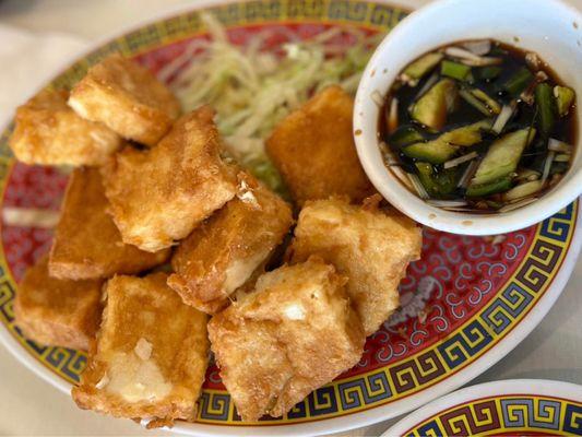 Fried tofu