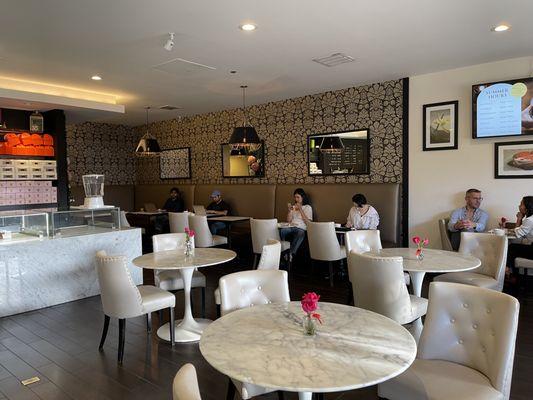 Interior of Alexander's Patisserie in Mountain View.