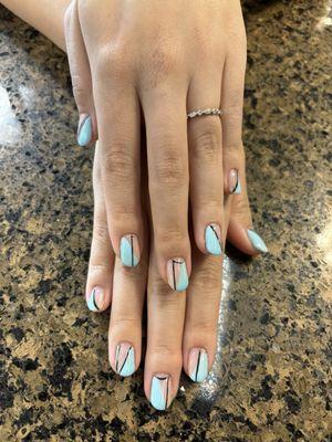 Gel design nails