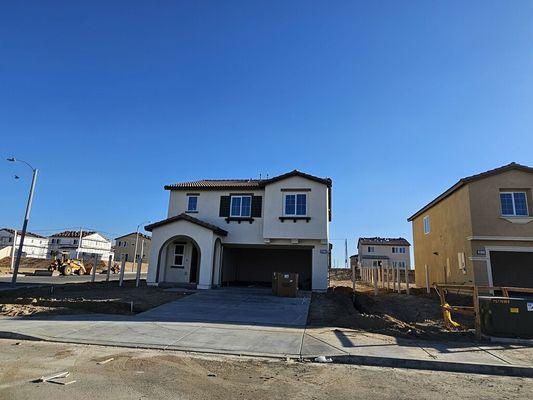 Brand new build!  Excellent area with an added bonus of "smart home" features.  Thank you Yeselin!!!