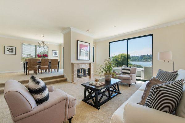 Another gorgeous waterfront home sold for happy clients in Mill Valley!