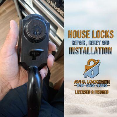 Whether you're locked out, need to upgrade to high-security locks, or want to install electronic keypad locks, our experienced team is ready