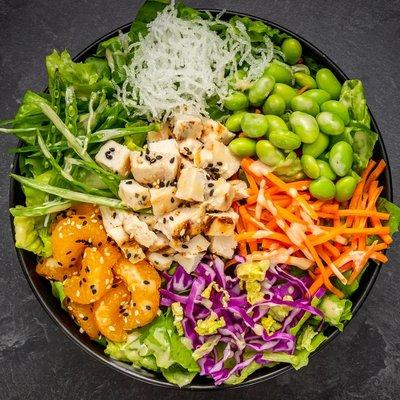 SESAME-GINGER CHICKEN SALAD