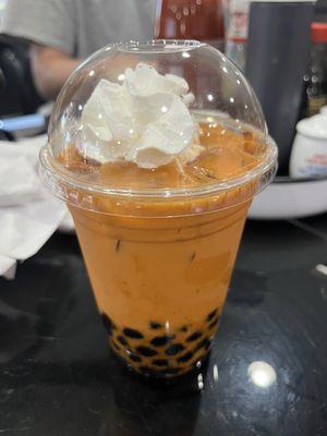 Thai Tea with Boba