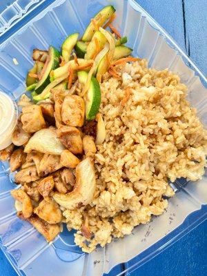 Chicken hibachi