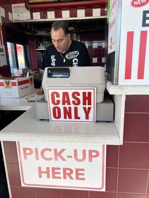 Cash Only