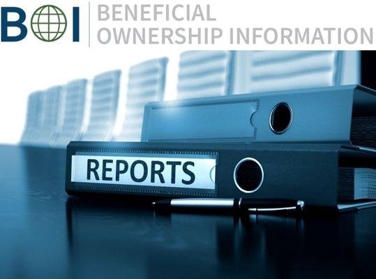 New Federal Reporting Requirement for
Beneficial Ownership Information (BOI)