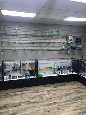 Fortune 47 Glass, Vape, & Wellness Right Side Wall