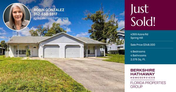 Robin Gonzalez - Berkshire Hathaway Florida Properties Group