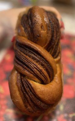 (Upper Crust Baking) Chocolate Babka~ This amazing bread taste just like a chocolate cinnamon roll!