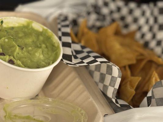 House made chips and guacamole