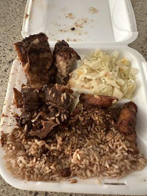 Oxtail and Chicken Combo