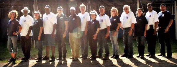 Alpha Omega Veterans Services with Southern Reins Center for Equine Therapy at the 2017 Germantown Charity Horse Show