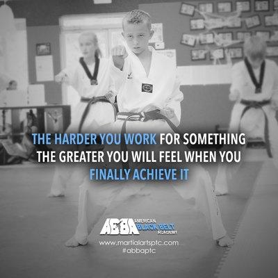 "THE HARDER YOU WORK FOR SOMETHING THE GREATER YOU WILL FEEL WHEN YOU FINALLY ACHIEVE IT."