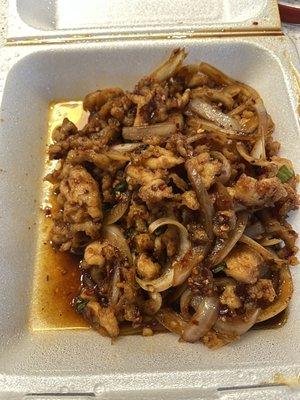 P10 Mongolian Chicken Dinner