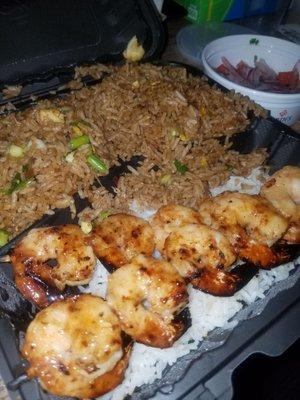 Shrimp double rice  soooooo good