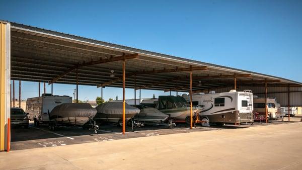 Covered RV, Boat, and Long-term parking for all your recreational vehicle storage needs! Lodi Stor-All, we truly store it all!