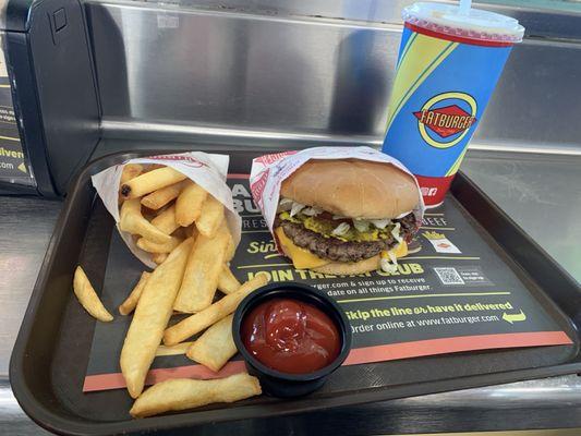 Original Fatburger (1/3 lb.) Meal $8.49