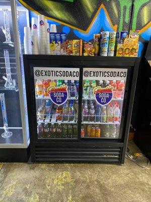 Exotic sodas