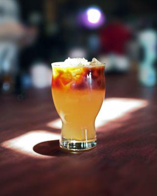 seasonal special - pineapple espresso tonic