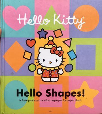 The book we took home from their Little Library! We love Hello Kitty!