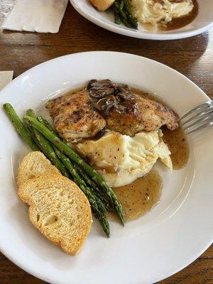 Chicken Marsala Special