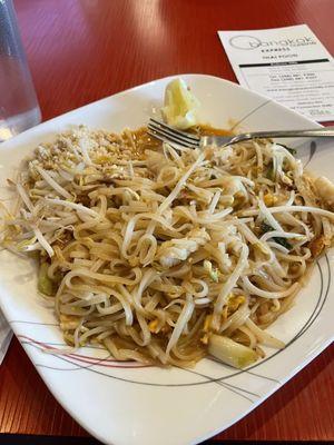 Pad Thai plate