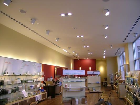 Interior of Aveda at University Place