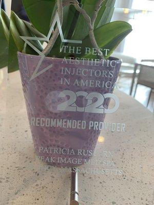 The Best Aesthetic Injectors in America recommended provider, Patrice Rusu, R.N.