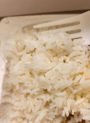 Hard pellet rice