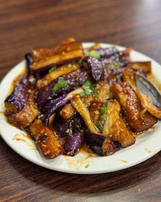 Eggplant with Garlic Sauce