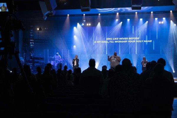 Worship is such a moving experience at Rancho