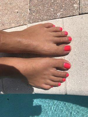 My gorgeous pedi!