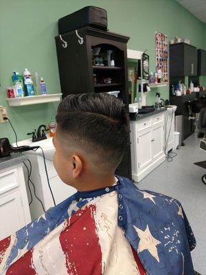 Bald fade