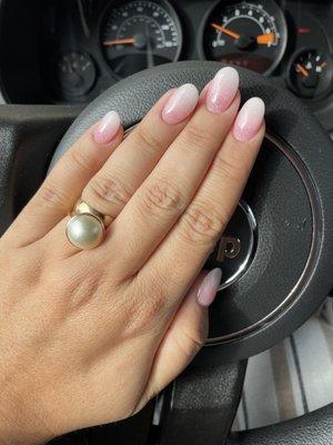 Ombre Acrylic Nail Fill In