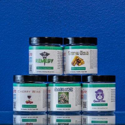 1/8 Jars of Hemp Flower! $25