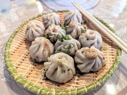 Pan fried thumb dumplings