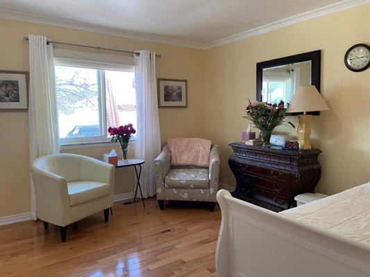 A Private Room of Golden Care Group Home