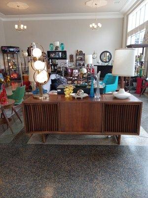 Amazing Mid-century stereo credenza