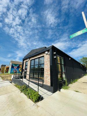 Locals Dispensary located on the corner of Cleveland Ave & Starr Ave