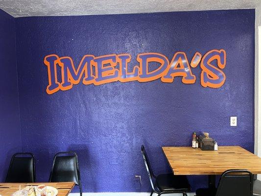 Imelda's sign