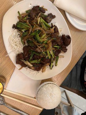 Mongolian beef