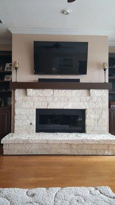 Custom built Fireplace