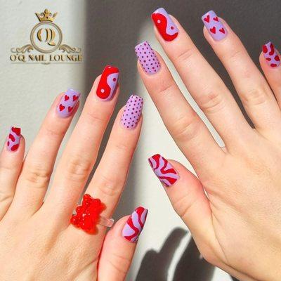 You'll fall in love with your nails at O'Q Nail Lounge. Call us at (954) 236 7922 Find us at 8151 W. Sunrise Blvd., Plantation, FL 33322.